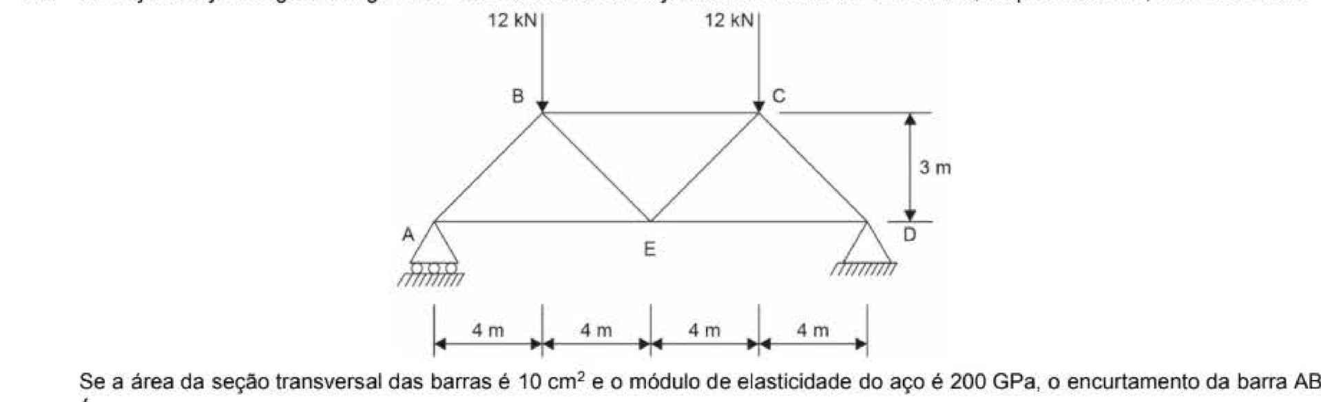 Figura da questão de Engenharia Civil