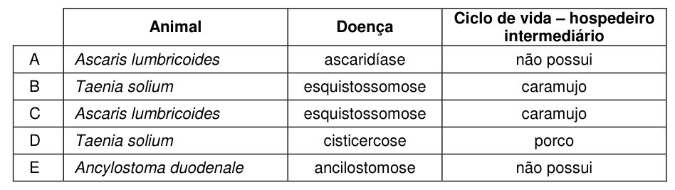 Figura da questão de Biologia