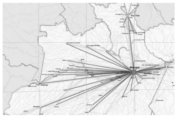 Figura da questão de Geografia do Amazonas
