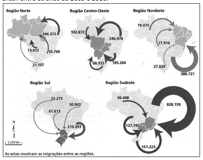Figura da questão de Geografia
