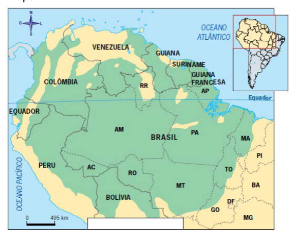 Figura da questão de História e Geografia de Rondônia