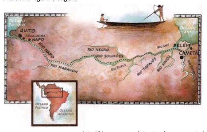 Figura da questão de História e Geografia de Rondônia