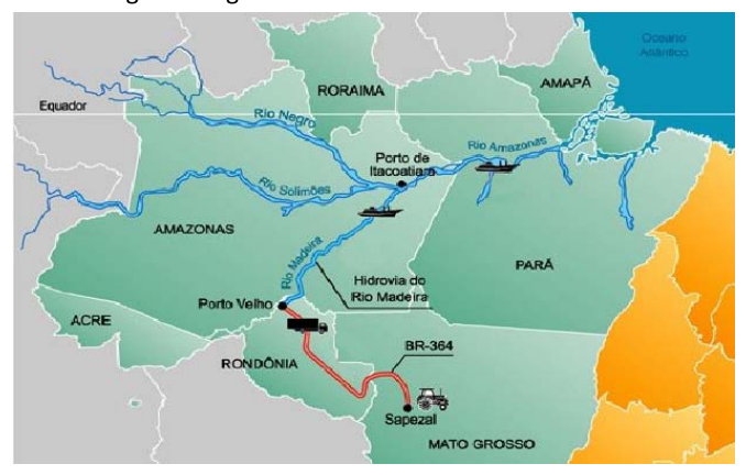 Figura da questão de História e Geografia de Rondônia
