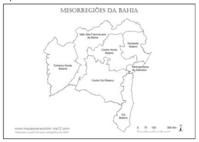 Figura da questão de Geografia