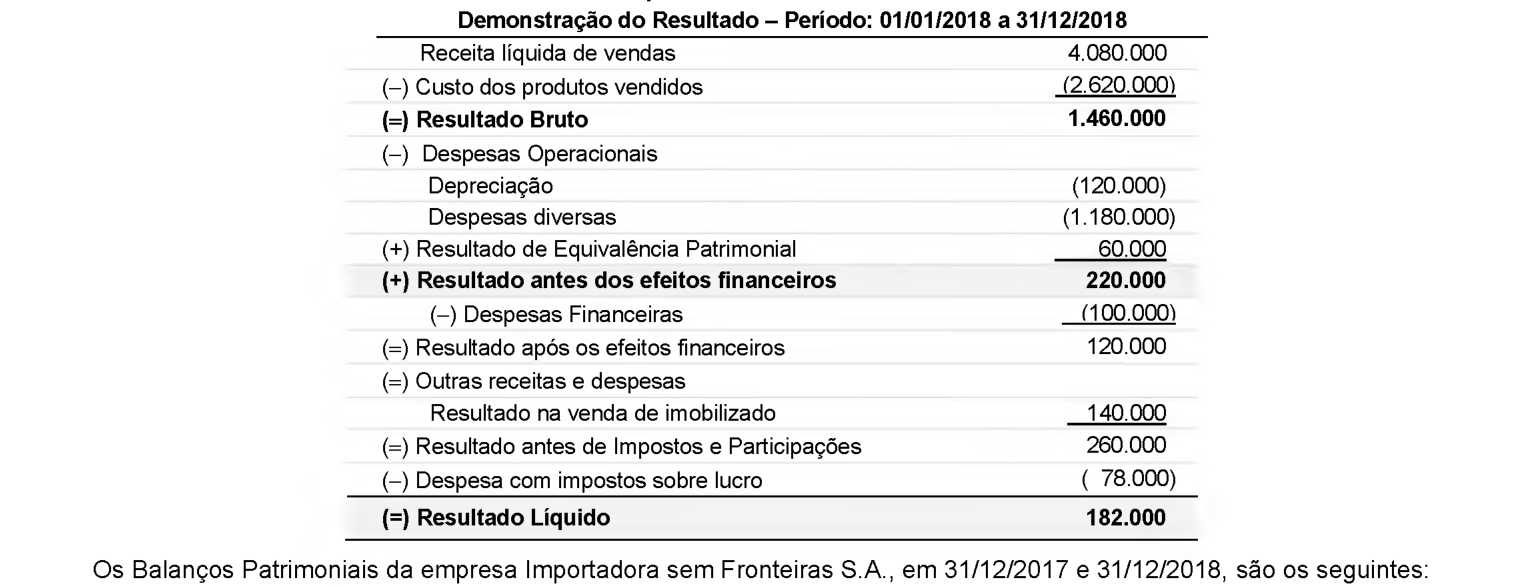 Figura da questão de Contabilidade