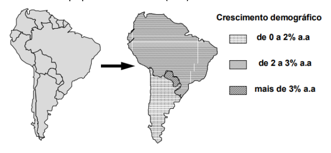 Figura da questão de Meio Ambiente - Geoprocessamento e Meio Físico