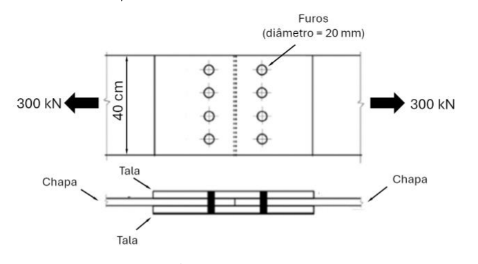 Figura da questão de Engenharia Civil