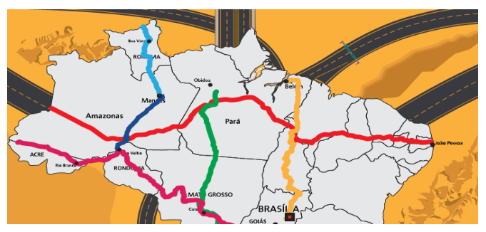 Figura da questão de Geografia do Amazonas