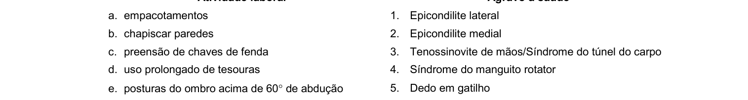 Figura da questão de Medicina do Trabalho