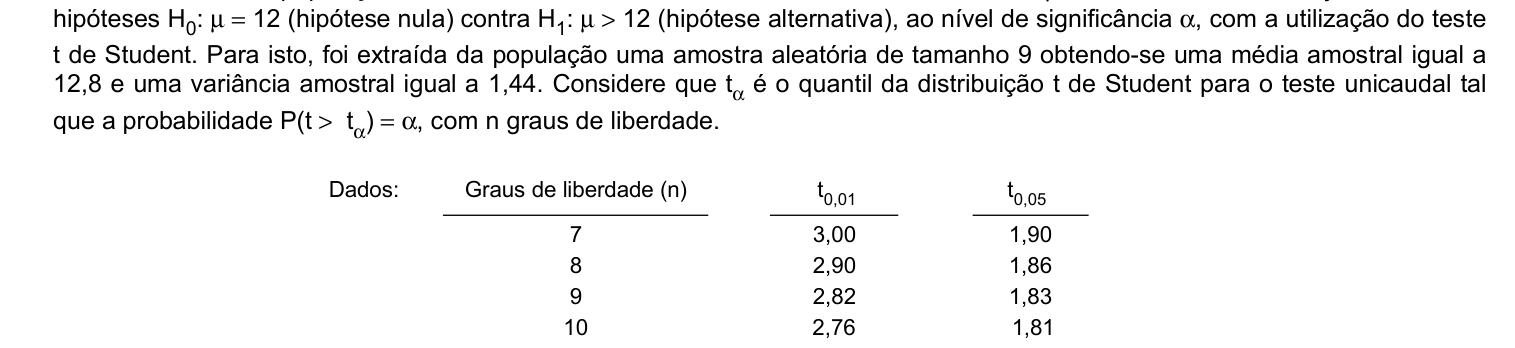 Figura da questão de Estatística