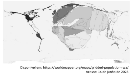 Figura da questão de Geografia