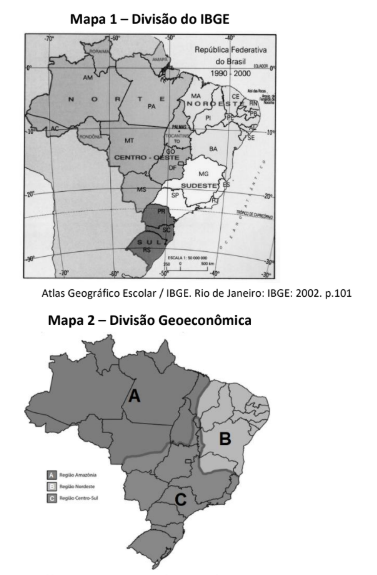Figura da questão de Geografia