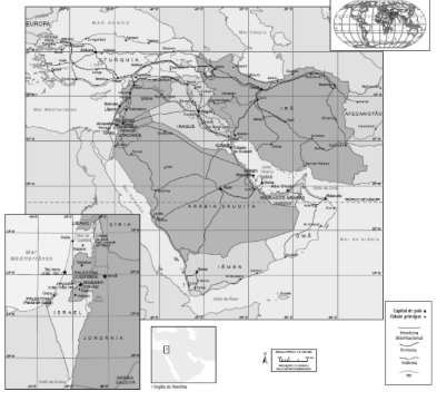 Figura da questão de Geografia