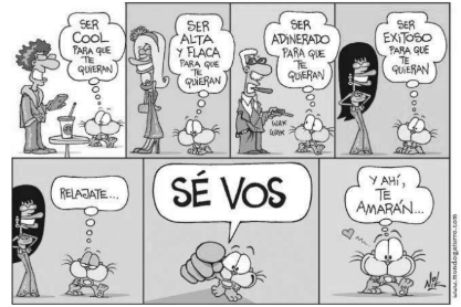 Figura da questão de Língua Espanhola