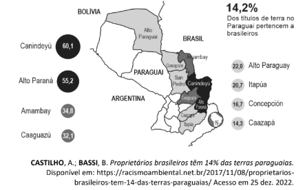 Figura da questão de Geografia