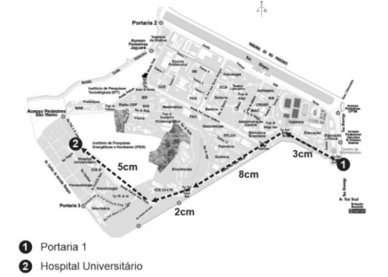 Figura da questão de Geografia