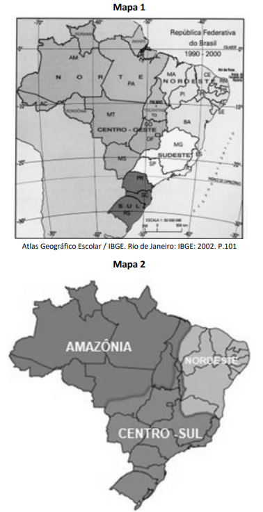 Figura da questão de Geografia