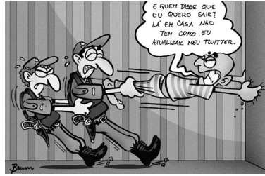 Figura da questão de Língua Portuguesa