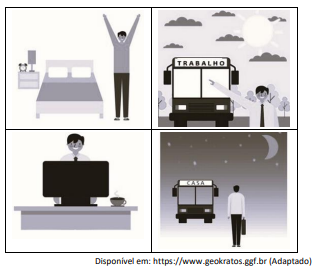 Figura da questão de Geografia