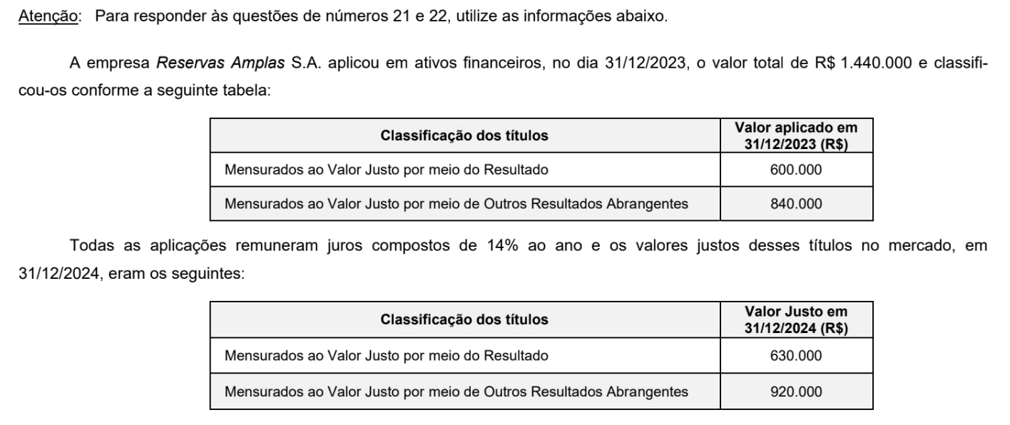 Figura da questão de Contabilidade