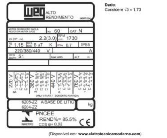 Figura da questão de Engenharia Elétrica