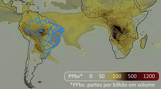Figura da questão de Geografia