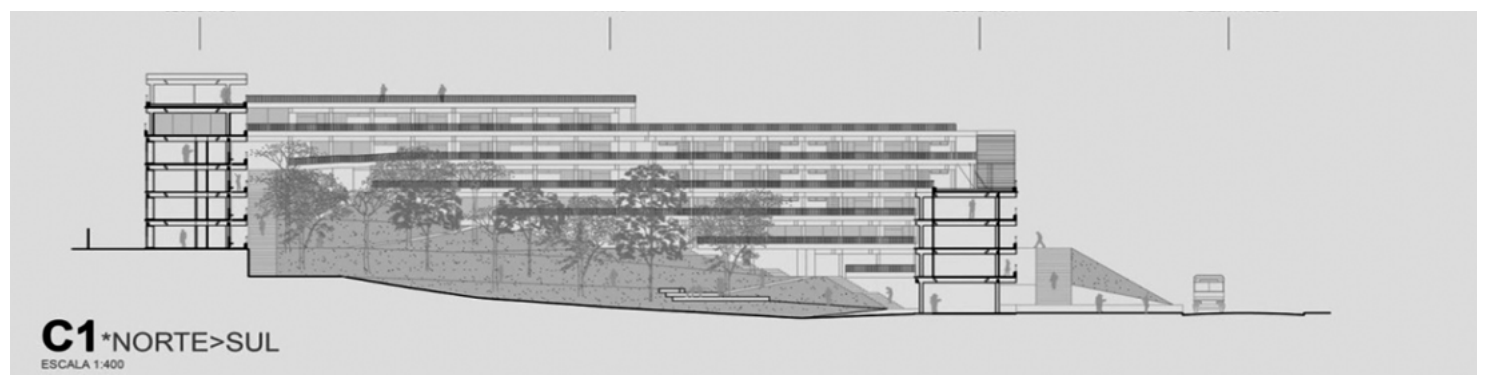 Figura da questão de Arquitetura e Urbanismo