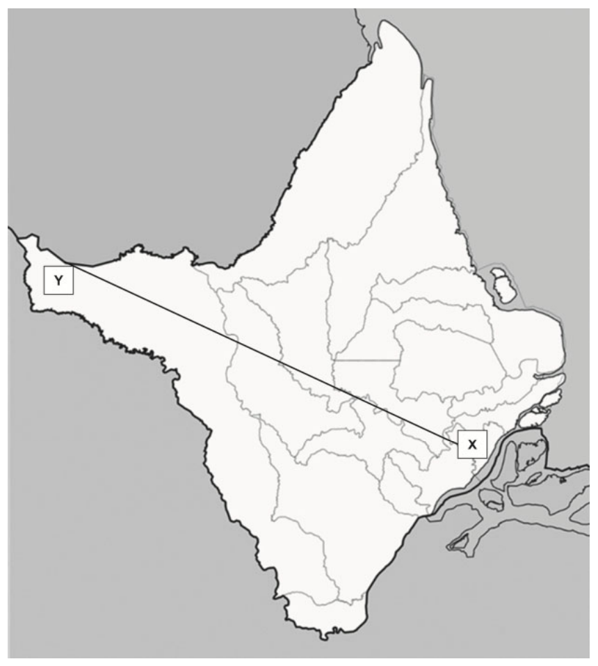 Figura da questão de Geografia do Estado do Amapá
