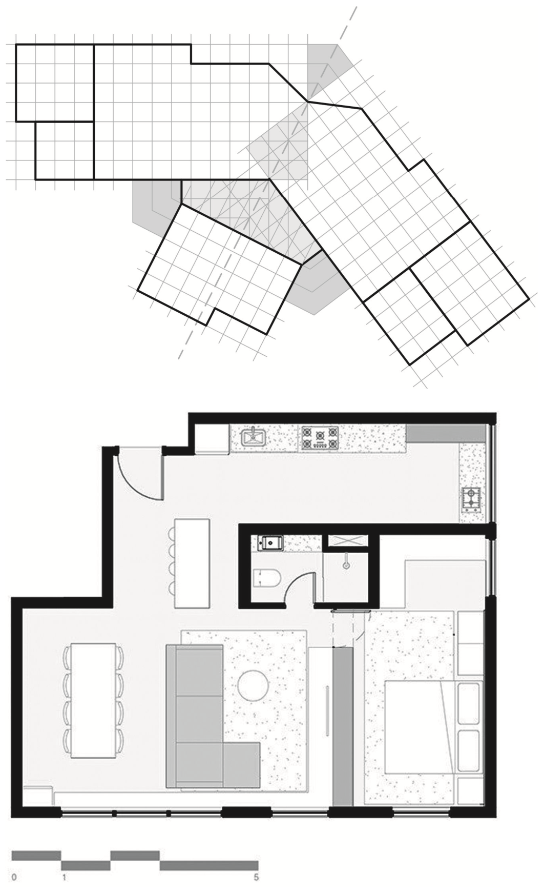 Figura da questão de Arquitetura e Urbanismo